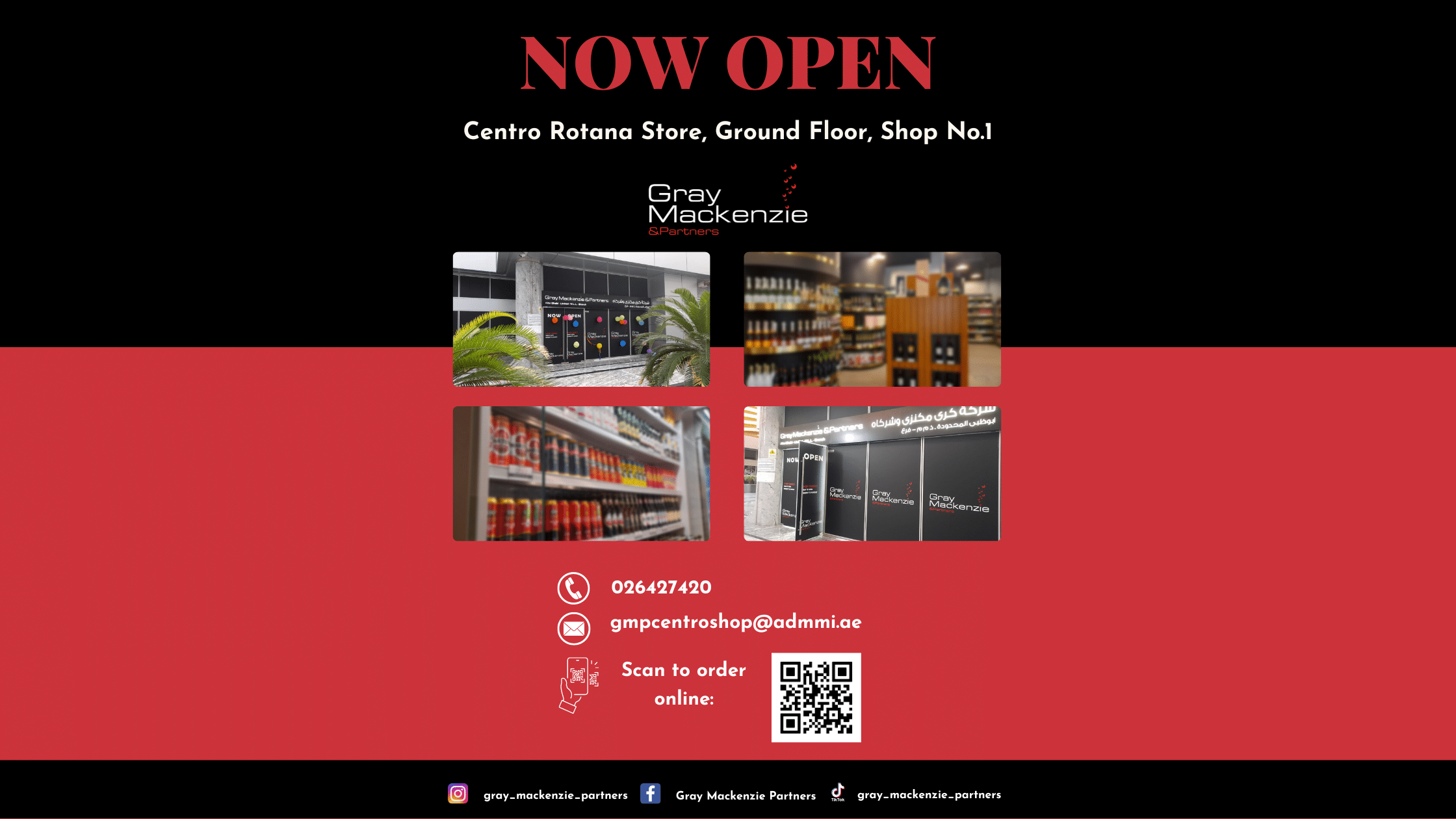 Gray Mackenzie and Partners ADNEC Centro Rotana liquor store is open in Abu Dhabi